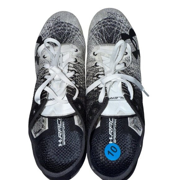 NEW Under Armour UA Men's Speedform Miler Track Spikes Pro Grip Black Size 10 - Picture 8 of 8